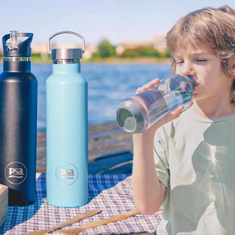 Botellas reutilizables